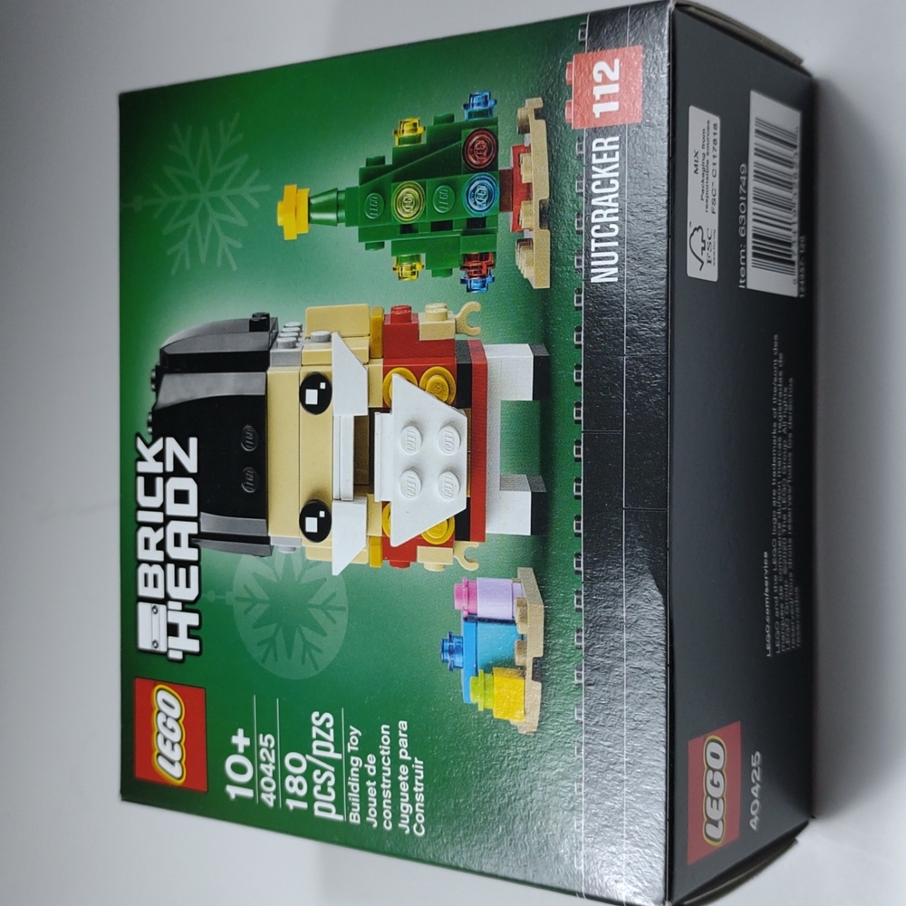 Lego Brick Headz Nutcracker Age 10+ Building Toy #40425 Holiday New Sealed